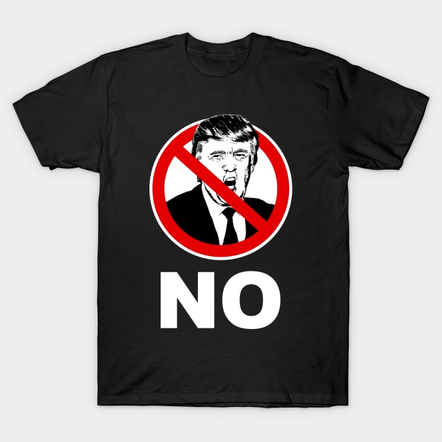 No Trump T-Shirt by mockfu